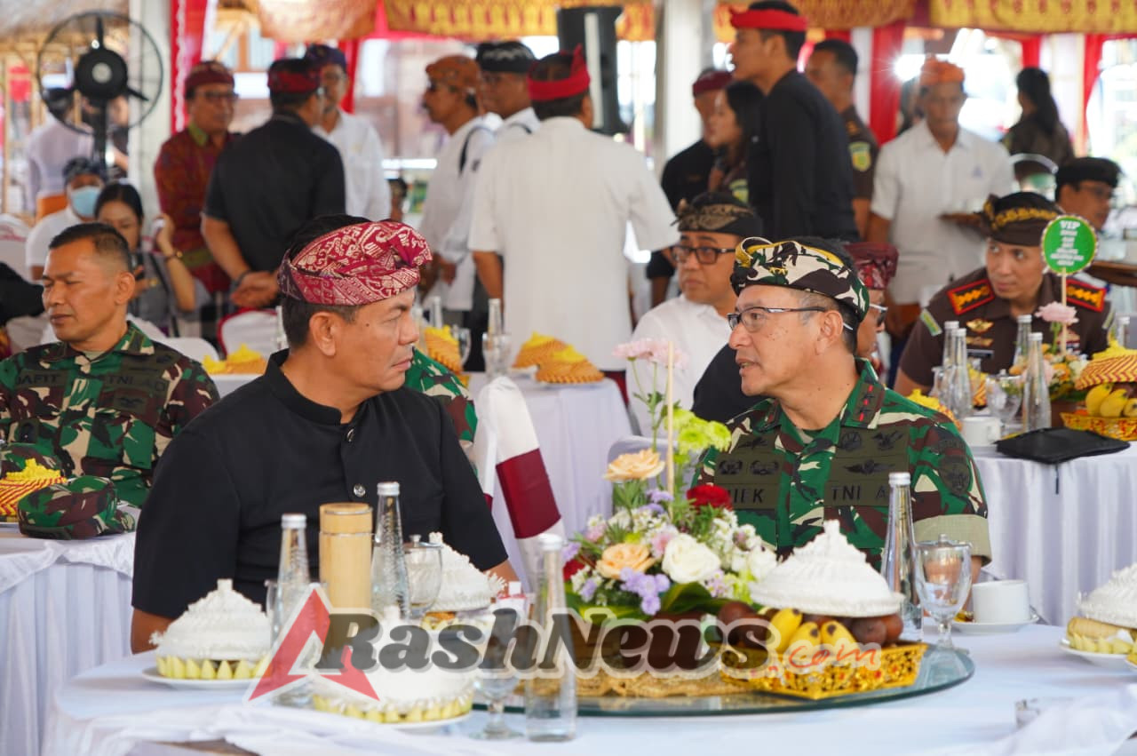 Sinergi TNI dan Kejati Bali, Pangdam IX/Udayana Hadiri Program “Jaga Desa”