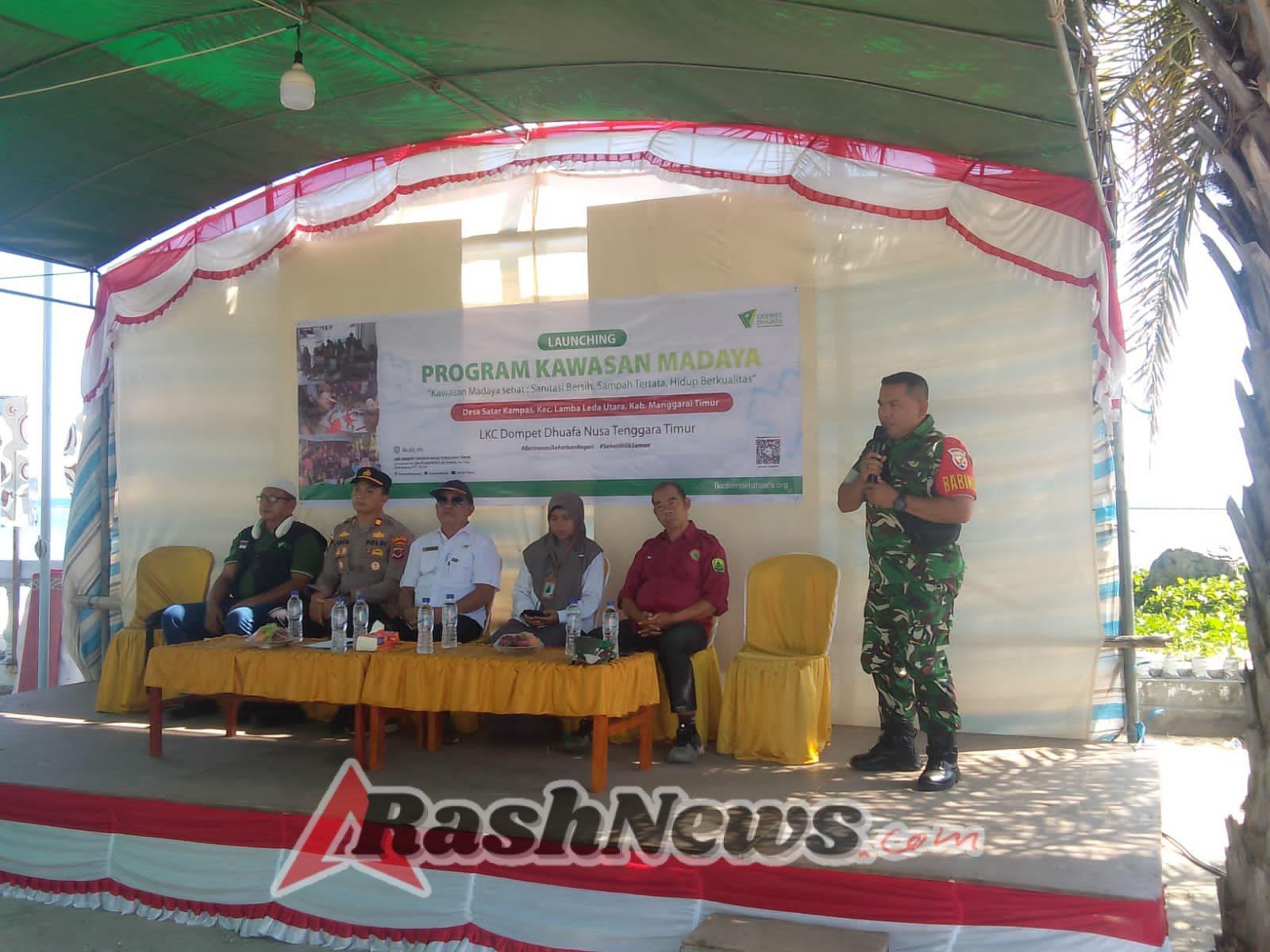Program Sanitasi dan Hidup Berkualitas Dimulai di Desa Satar Kampas Manggarai Timur