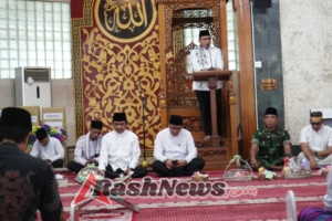 Maulid Nabi Muhammad SAW di Masjid Agung, Kasdim 1607/Sumbawa Tekankan Nilai Persatuan