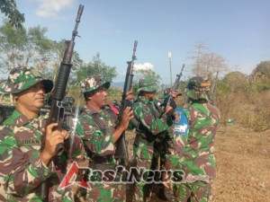 Dandim 1614/Dompu Tekankan Disiplin dan Keamanan dalam Latihan Menembak