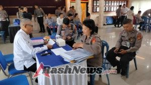 Waka Polres Tabanan Dampingi Tim Itwasda Polda Bali Dalam Pengawasan Pengelolaan PNBP di Polres Tabanan