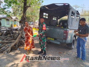 Koramil Talibura Salurkan Bazar Murah, Ringankan Beban Masyarakat