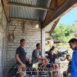 Ciptakan Lingkungan Aman, Babinsa Ende Laksanakan Monitoring dan Komsos di Desa Emburia