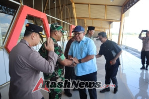 ‎Sinergitas Forkopimda Sumbawa, Dandim 1607 Sambut Kunjungan Kerja Wamen PKP