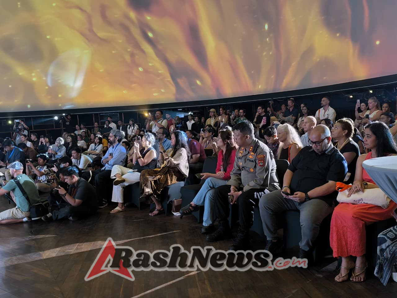 Kapolres Tabanan Hadiri Pembukaan Festival Art & Bali Di Nuanu Creative City