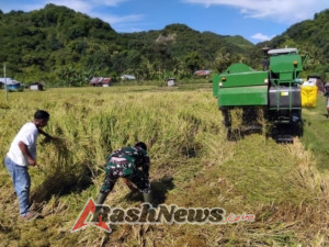 Serda Syafruddin Buktikan TNI Hadir untuk Petani Manggarai