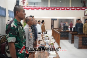 Kebersamaan Forkopimda, Dandim 1628/KSB Hadiri Rapat Paripurna DPRD 2025