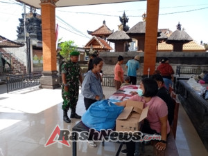 Babinsa Koramil 1616-01/Gianyar Aktif Bina Warga Lewat Kegiatan Posyandu