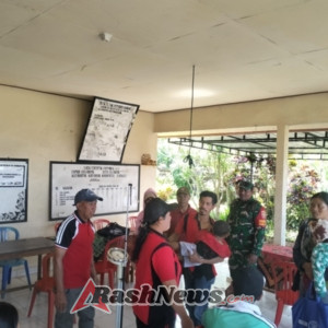 Sinergi Babinsa dan Nakes, Posyandu Terpadu di Desa Belancan Fokus Pantau Stunting