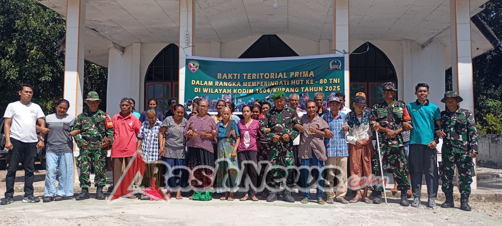 Pendeta Talitakum Apresiasi Karya Bakti Bersama Koramil Sulamu