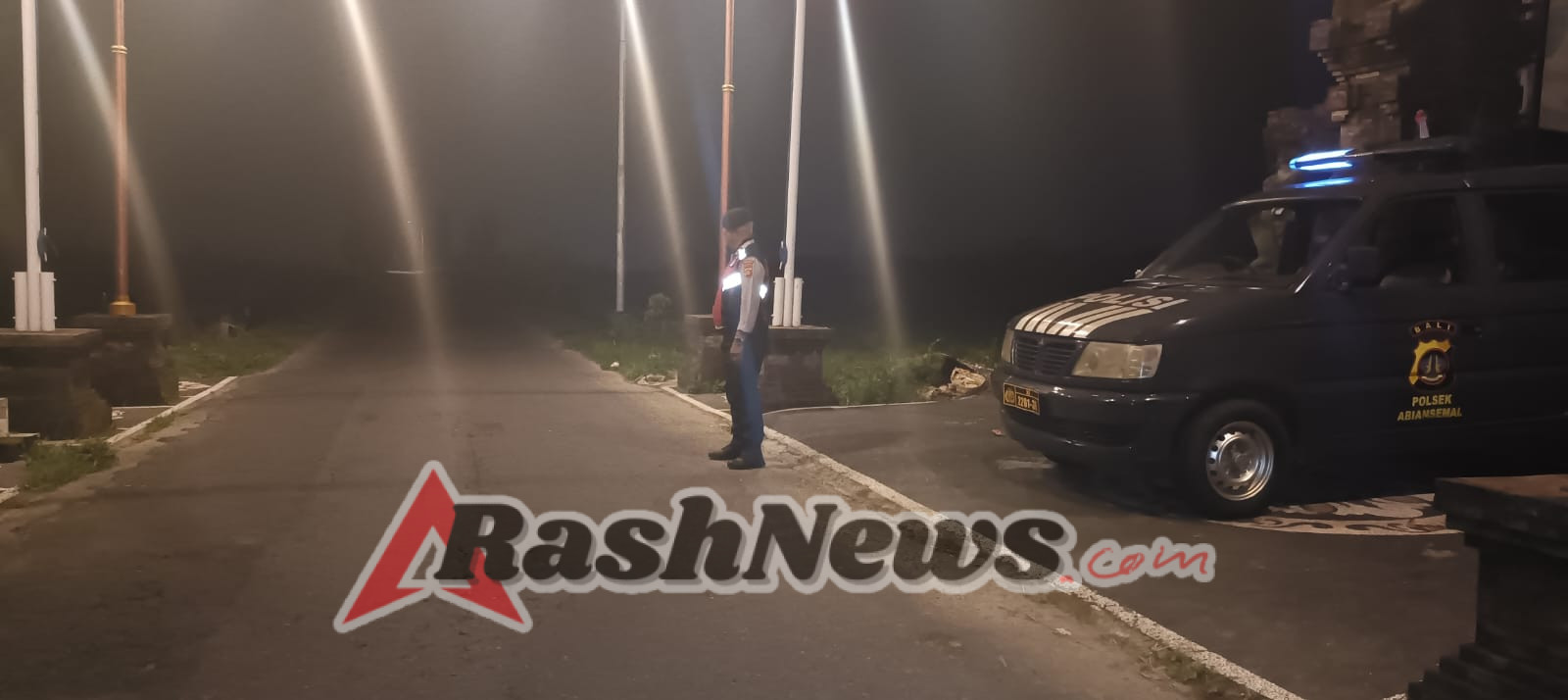 Patroli Subuh Polsek Abiansemal Fokuskan Strong Point Pada Jalur Sepi & Rawan