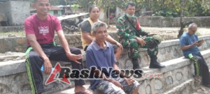 Babinsa Koramil 1602-02/Wolowaru Laksanakan Komsos dan Pamwil, Perkuat Kamtibmas di Desa Fatamari