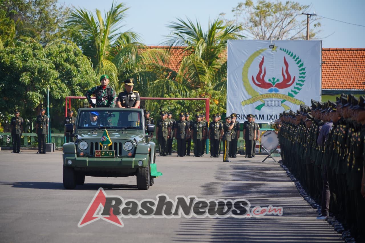 Kasdam IX/Udayana Pimpin Penutupan Dikmata Gelombang II TA 2025 di Singaraja