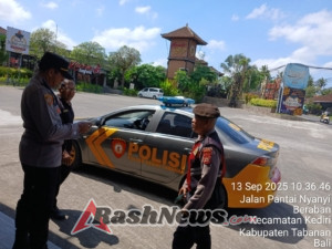 Personil Polsek Kediri Gencarkan Patroli Barcode Dalam Tekan Kejahatan 3C