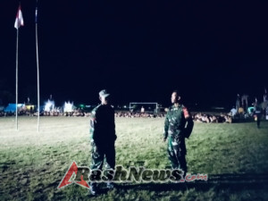 Perkemahan Jambore Pramuka Brang Ene Berjalan Lancar Berkat Pengamanan Koramil 1628-01