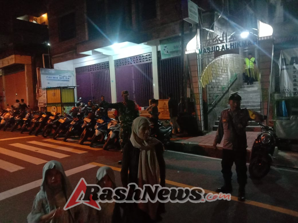 Gelar Patroli Kamtibmas dan Pengamanan Maulud Nabi,  Wujud Nyata Pengabdian Babinsa Semarapura Kangin Di Wilbin