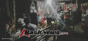 Babinsa Doromelo Gelar Patroli dan Ronda Malam Bersama Warga