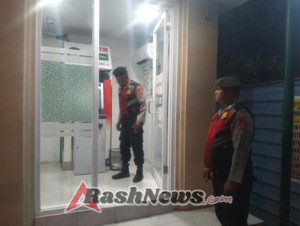 Atensi Obyek Vital, Samapta Polsek Abiansemal Patroli Ke ATM BPD Bali