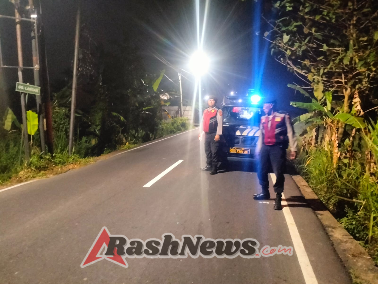 Patroli Subuh Polsek Abiansemal, Persempit Ruang Gerak Pelaku Kejahatan