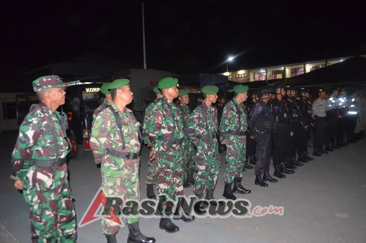 Sinergi TNI-Polri, Pasi Ops Kodim Dompu Ikut Jaga Stabilitas Wilayah