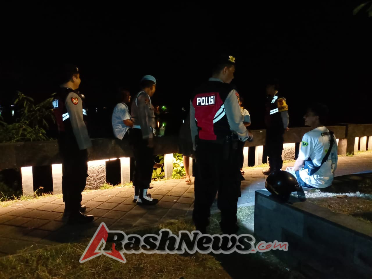Polsek Denpasar Selatan Gelar Patroli Malam Minggu Antisipasi Gangguan Kamtibmas
