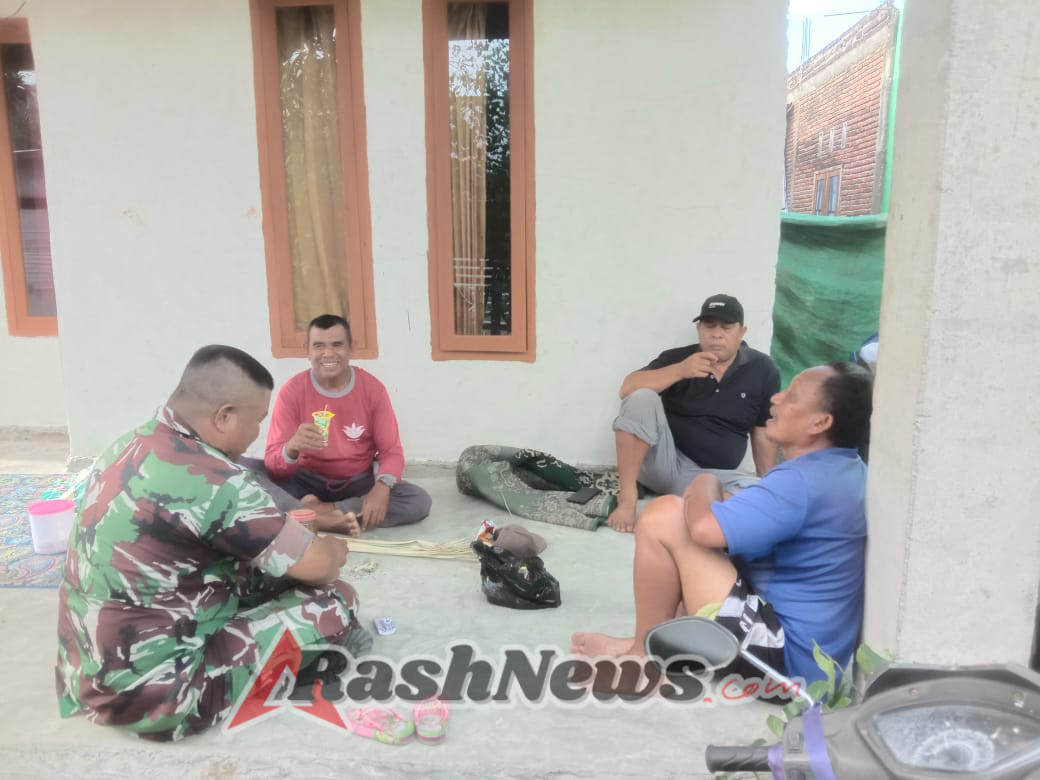 Komsos Babinsa Desa Tapir Berjalan Aman, Lancar, dan Tertib