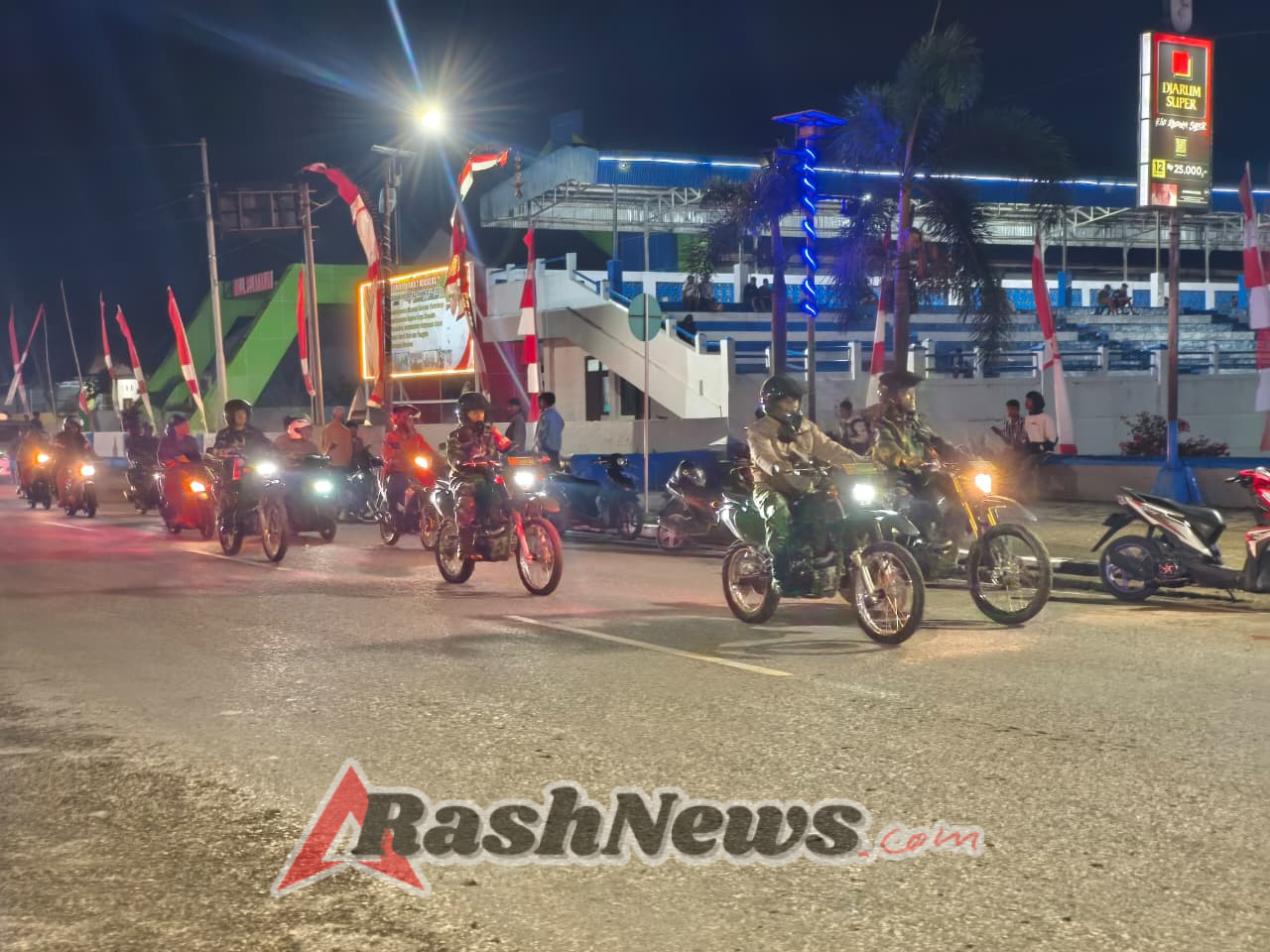 Kodim 1613/Sumba Barat Gelar Patroli Siskamling Bersama Komponen Masyarakat