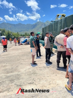 Bhakti Sosial HUT TNI ke-80, Kodim 1609/Buleleng Ringankan Beban Ekonomi Warga Seririt