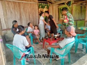 Babinsa Koramil 1627-03/Batutua Mediasi Perselisihan Warga di Desa Oebou