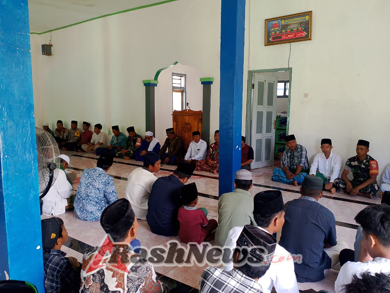 Peringatan Maulid Nabi di Masjid Jami Nurul Istiqomah Berjalan Aman dan Lancar