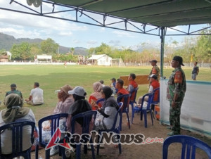 Turnamen Kades Cup I Desa Belo Resmi Dibuka, Babinsa Pastikan Kondusif