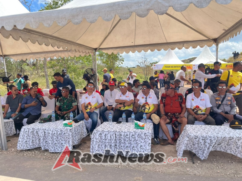Tour de EnTeTe 2025 Resmi Dilepas, Kasdim 1601/Sumba Timur Wakili Dandim dalam Acara