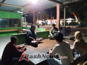 Koramil 1628-05/Jereweh Tingkatkan Keamanan dengan Patroli Malam Babinsa