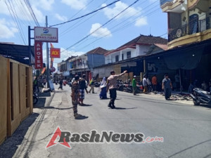 Bhabinkamtibmas Desa Dalung  Amankan Peringatan Maulid Nabi Muhammad  SAW 1447 Hijriah