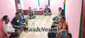 Komsos Humanis Babinsa Kodim 1602/Ende, Pererat Sinergi dengan Warga Maurole