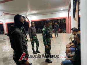 Ciptakan Kota Aman dan Nyaman, Kodim 1612/Manggarai Sisir Titik Strategis