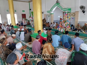 ‎TNI Dekat dengan Rakyat, Koramil Moyo Hilir Hadiri Peringatan Maulid Nabi