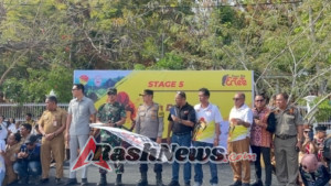 Sinergi Pemerintah dan Masyarakat Sukseskan Pelepasan Tour De EnTeTe 2025 di Waingapu