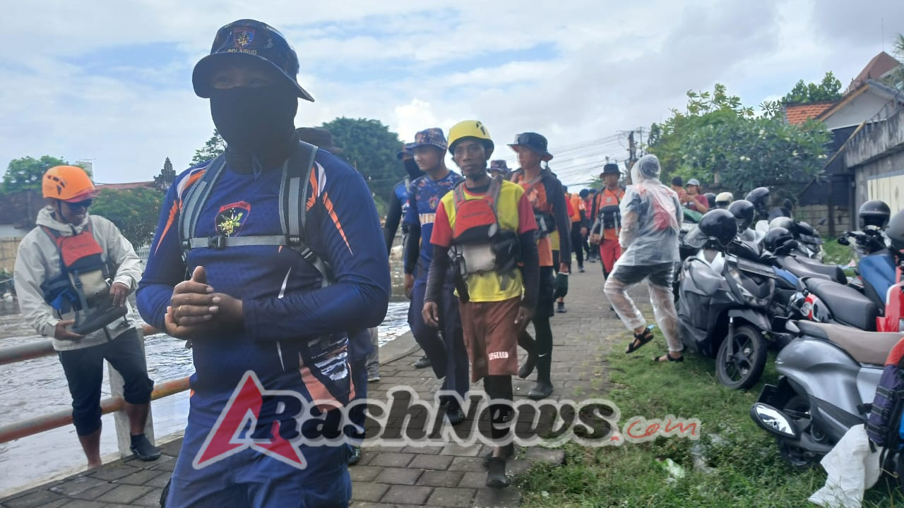 Pencarian Korban Banjir di Bendungan Taman Pancing, Tim SAR Siaga di Lokasi