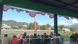 TNI dan Masyarakat Bersinergi, Turnamen Kades Cup I Desa Belo Berjalan Lancar