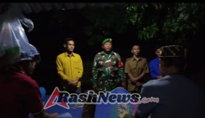 Babinsa Koramil Kilo Gelar Ronda Malam, Ajak Warga Jaga Kamtibmas dan Kebersihan Lingkungan