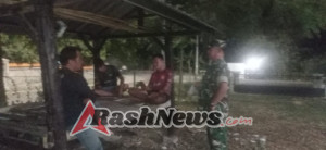 Koramil 1628-05/Jereweh Terus Tingkatkan Kegiatan Patroli Malam di Wilayah Binaan