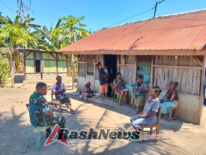 Babinsa Koramil 1618-04/Bisel Tekankan Peran Siskamling dalam Cegah Gangguan Kamtibmas