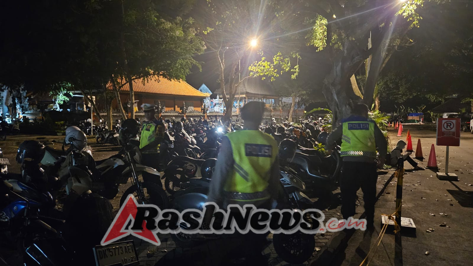Polsek Denpasar Selatan Gelar Patroli KRYD, Yustisi dan Cooling System Cegah Gangguan Kamtibmas