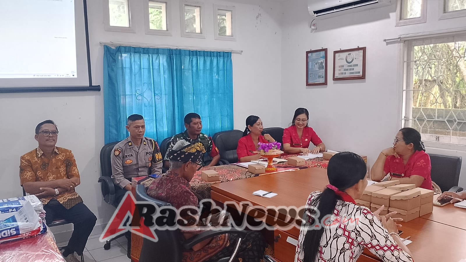 Polsek Seltim Dukung Program Pencegahan Stunting Lewat Loka Karya Kecamatan