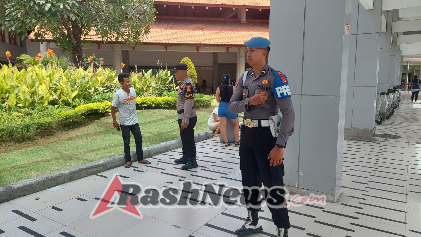 Patroli Polres Bandara Ngurah Rai Ciptakan Rasa Aman bagi Masyarakat dan Wisatawan