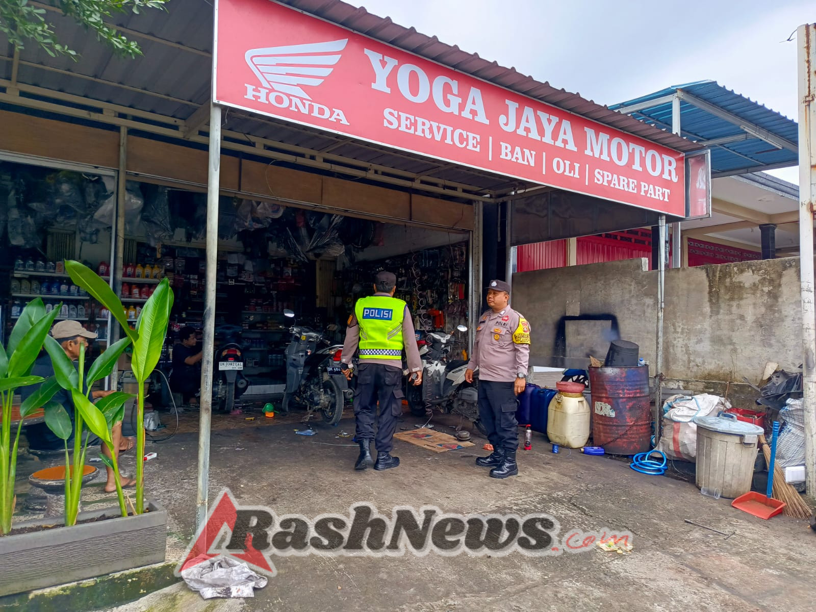 Polsek Selemadeg barat laksanakan Patroli siang jaga kamtibmas