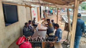 Bhabinkamtibmas Desa Ungasan Laksanakan Sambang dan Himbauan Kamtibmas di Lokasi Proyek