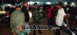 Tingkatkan Keamanan Lingkungan, Babinsa Seteluk Ajak Warga Aktif Jaga Ketertiban