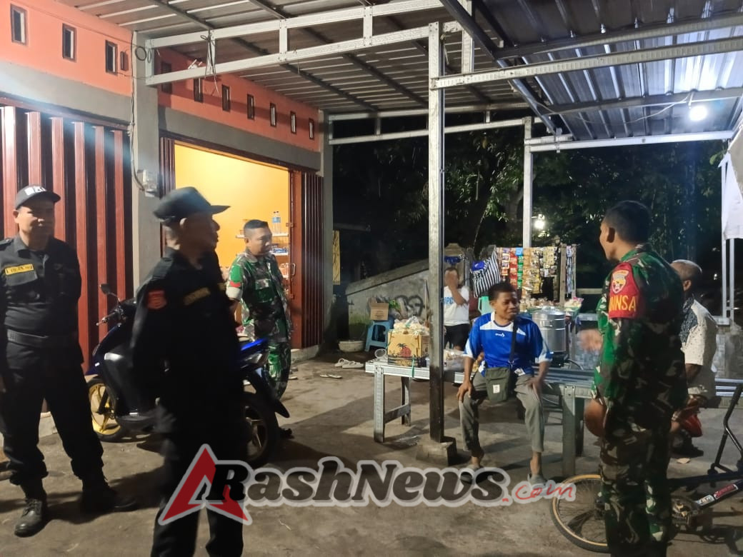 ‎Patroli Babinsa Banjar Sari Beri Rasa Aman, Warga Diminta Aktif Jaga Keamanan Lingkungan